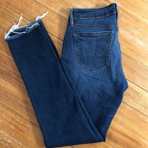 LOFT curvy straight jeans - Sz 27/4